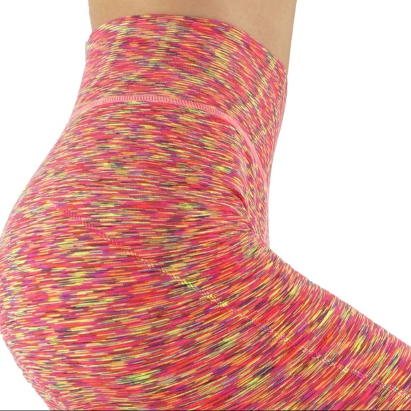 Workout leggings multicolored capri pants - Picture 2 of 4